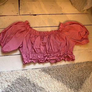 Bubblegum pink ZARA Top